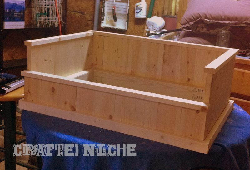 Dog bed by Dona at Crafted Niche