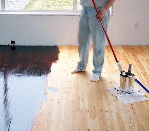 Staining Floor